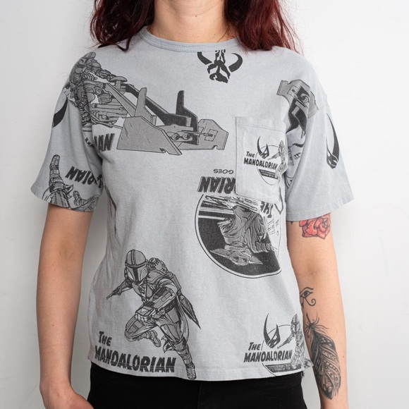 Zara x Star Wars Mandalorian boys tee, size 10 - Picture 2 of 5